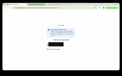 Google Workspace Admin Console Redirect Loop: The Real Cause and How to Fix It