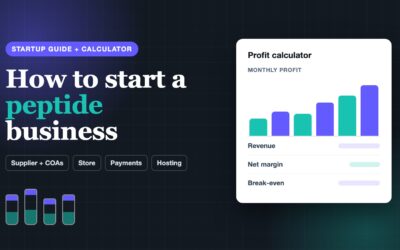 Blog 2 How to Start a Peptide Business: 9 Steps and a Profit Calculator